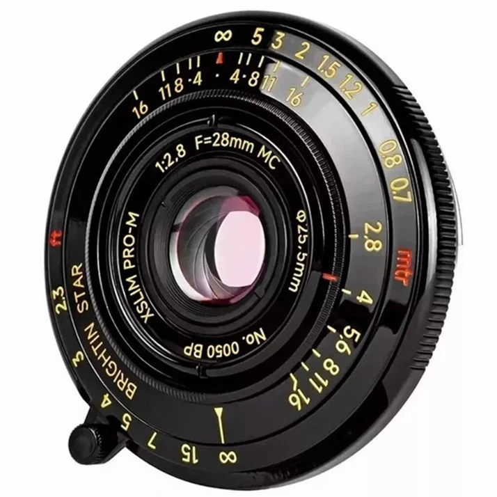 Brightin Star 28mm F2.8 Large Aperture Full Frame Portrait Lens Leica M-Mount - Image 1 of 4