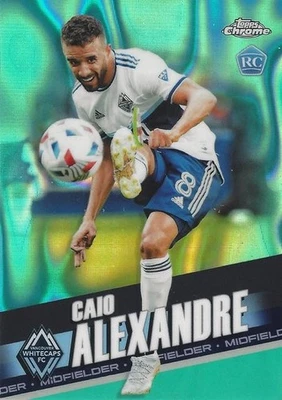 2022 Topps Chrome Major League Soccer Aqua Lava Parallel /299 Cards (111 - 120) - Image 1 of 4