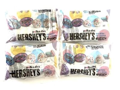 Hershey's в горошек печенье N крем яйца пасхальный шоколад новый (4 пакета) BB 1/2026 - Изображение 1 из 2