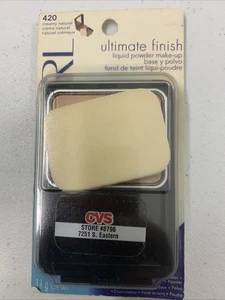 Covergirl Ultimate Finish Liquid Powder Makeup 420 Creamy Natural 11 g (4oz) - Picture 1 of 2