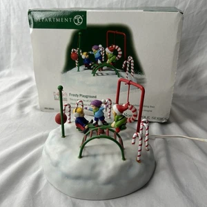 Dept 56 North Pole Series Elf Land Frosty Playground Christmas Accessory - Picture 1 of 6
