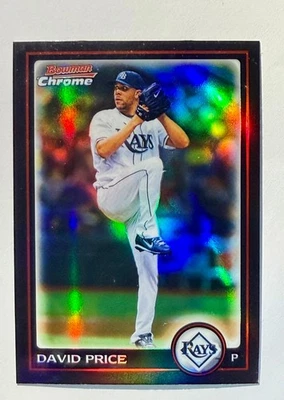 2010 Bowman Chrome - David Price Refractor New York Mets #62 - Image 1 of 2