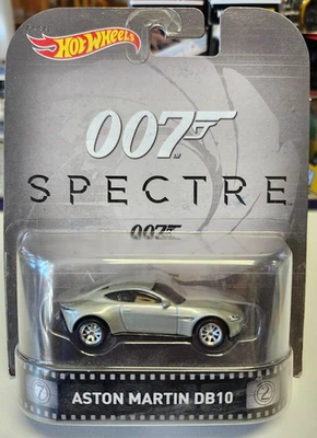 Hot Wheels Retro Entertainment James Bond 007 Spectre Aston Martin DB10 Foto 1 de 4
