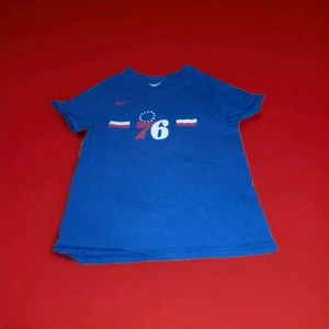 PHILADELPHIA 76ERS BOYS NIKE TSHIRT SIZE LARGE 7 - Picture 1 of 3