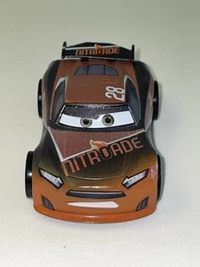 DISNEY PIXAR CARS LOOSE PVC Plastic TIM TREADLESS NITROADE - - Picture 1 of 7