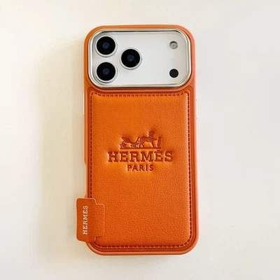 Brand Design for iPhone 17 16 15 Pro Max stylish Shock-proof Leather phone case - Image 1 of 4