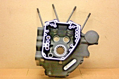 Harley-Davidson 2012 Road Glide Engine Cases Crankcase 103" 24649-06 24653-06A - Image 1 of 4