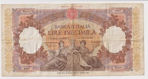 Hn Italie Repubblica Italiana 24/03/1962 Livres 10000 Gig #73T r350 - Picture 1 of 2
