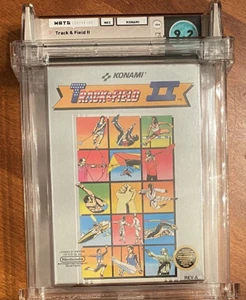 9.2 Track & Field II complete in box nintendo nes wata seal FIRST PRINT MINT 9.2 - Picture 1 of 6