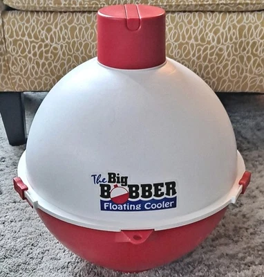 The Big Bobber Floating Cooler 12 Can Ice Chest Fishing Camping - Excellent - Image 1 of 4