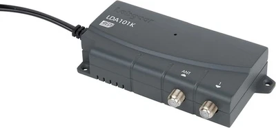 TV Signal Booster Antennenverstärker, 1 Wege Signalverteilungsverstärker, Typ F  - Bild 1 von 3