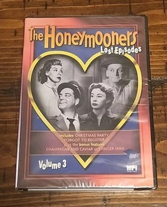 The Honeymooners The Lost Episodes, Volume 3 DVD Brand New, Sealed 2001 - Picture 1 of 2