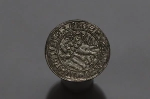 🧭 🇩🇪GERMANY Meissen Friedrich I SUPER GROSCHEN F W HIGH GRADE 2.29Gr B86#8219 - Picture 1 of 2