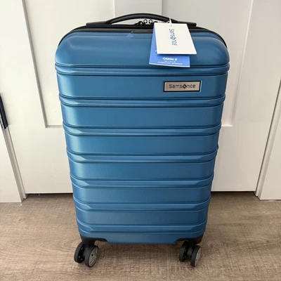 Samsonite Omni 2 Hartschalen 22" Handgepäck Karibikblau - Brandneu - Bild 1 von 4