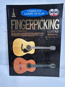 Fingerpicking Guitar Manual: Complete Learn to Play 2 CDs Brett Duncan - Picture 1 of 10