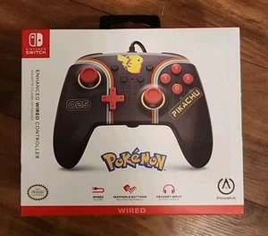 Nuevo controlador PowerA mejorado con cable para Nintendo Switch - POKEMON PIKACHU - Imagen 1 de 2