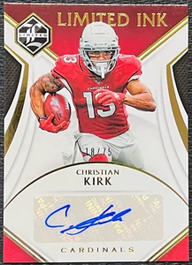 Christian Kirk 2019 Panini Limited #LI-CK Limited Ink Autographs /75 - Cardinals - Picture 1 of 2