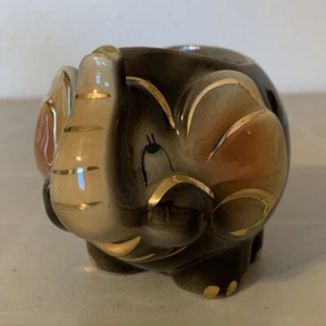 Vintage Kitschy Anthropomorphic Elephant Flower Pot Planter Succulent USA 759 - Picture 1 of 11