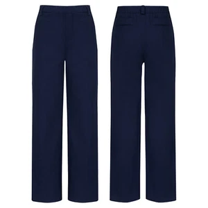 Kids Elastic Waistband Solid Pants Casual School Uniform Pants for Boys - Picture 1 of 49