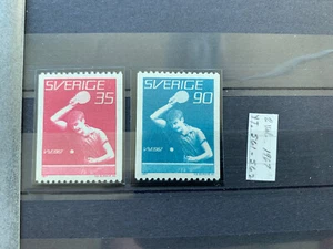 Sweden Mnh Stamps 1967 Table Tennis - Picture 1 of 1