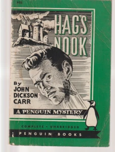 Hag's Nook 532 Penguin 1943 John Dickson Carr Mystery - Imagen 1 de 2