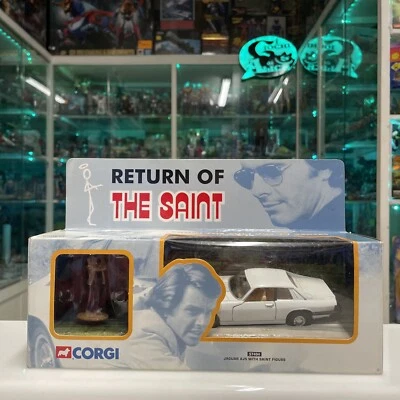 CORGI - Return of The Saint - Jaguar xjs con Miniatura in metallo - Immagine 1 di 3