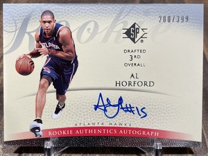 2007-08 Al Horford SP Authentic Rookie Auto # 200/399