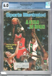 Michael Jordan SPORT ILLUSTRIERT erstes Pro Cover 12/10/1984 CGC 6.0 - Bild 1 von 2