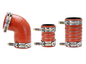 Kit de botas de manguera intercooler de silicona HPS para GMC 06-10 Sierra 3500 6.6L diésel 09 - Imagen 1 de 1