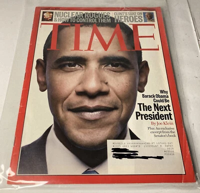 Time Magazine October 23, 2006 “Why Barack Obama Could Be The Next President” - Image 1 of 4