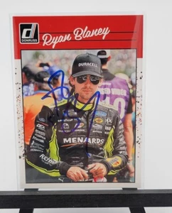 Ryan Blaney Signed Auto Autographed 2023 Donruss Racing Retro 1990 Base #133 - Picture 1 of 2