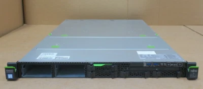 Fujitsu Primergy RX2530 M4 Eight-Core Silver 4110 32GB RAM 4x 2.5" Bay 1U Server - Image 1 of 3