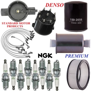 Tune Up Kit Filters Cap Wire Spark Plugs For GMC G2500 V8 5.0L & 5.7L 1987-1991 - Picture 1 of 1