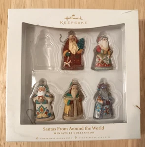 Hallmark 2006 Santas From Around The World Miniature Collection 1 missing. - Picture 1 of 4
