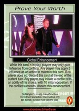 Babylon 5 CCG-prove your worth/the shadows