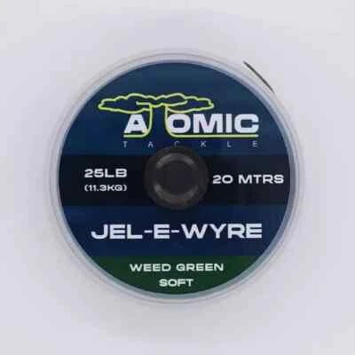 ATOMIC TACKLE Atomic Jel E Wyre Soft Coated Hooklink 20m - alle Farben