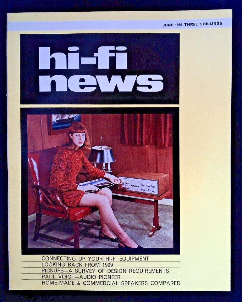 Hi-Fi News Magazine June 1969 mbox1622 Looking Back From 1999 - Image 1 of 1