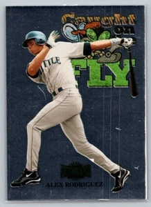 Alex Rodriguez 1998 Skybox Metal Universe Caught on the Fly #235 - Picture 1 of 2