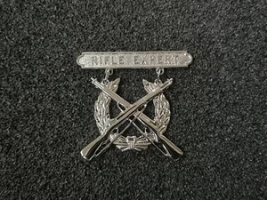 (A8-157) Original US Marine Corps Schiessabzeichen Rifle Expert - Bild 1 von 1