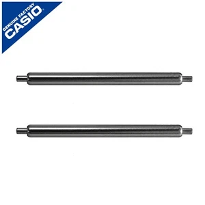 Genuine Casio SPRING ROD BAR 23mm long 1.8 mm 1.8mm wide set of TWO - Picture 1 of 2