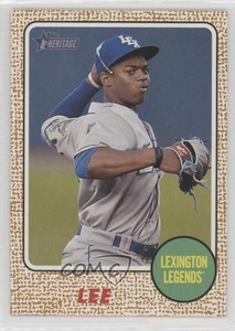 2017 Topps Heritage Minor League Edition First Name Omission Khalil Lee #23