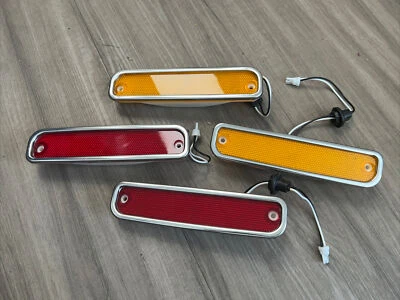 Frete grátis 1973-80 LED Chevy GMC C10 C20 caminhão marcador lateral kit de luzes de para-lama - Imagem 1 de 4