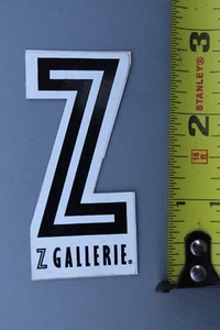 Z Gallerie Zephyr Z-Boys Z-Flex Dogtown Art Z75C Original Skateboarding STICKER - Picture 1 of 7