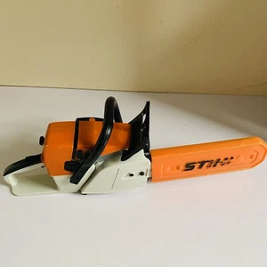 Stihl Chainsaw Plastic Kids Toy With Guard & Sounds - Tested And Working (2) - Picture 1 of 8