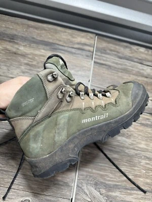 Montrail Women's Terra-Flex Grey Nubuck & Mesh Lace-up Hiking Boots US 8.5 - Image 1 of 4