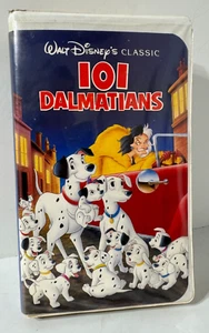 RARE 101 Dalmatians VHS 1263 Walt Disney Classic Black Diamond Edition VHS Tape! - Picture 1 of 19