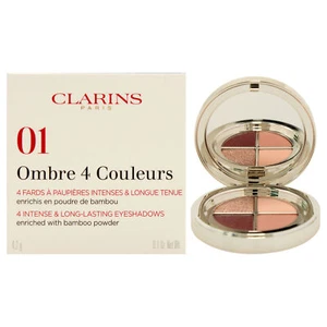 Clarins Ombre 4 Couleurs Eye Shadow Palette-01 Fairy Tale Nude Gradation - 0.1oz - Picture 1 of 6