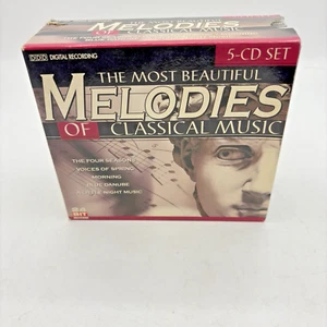The Most Beautiful Melodies Of Classical Music 5 CD Set Four Seasons - Picture 1 of 10