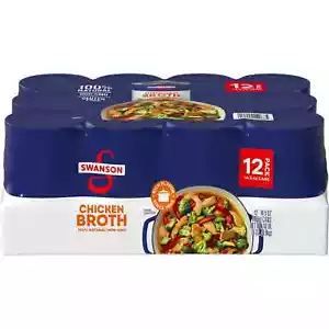 Swanson Chicken Broth (14 oz., 12 pk.) - Picture 1 of 5