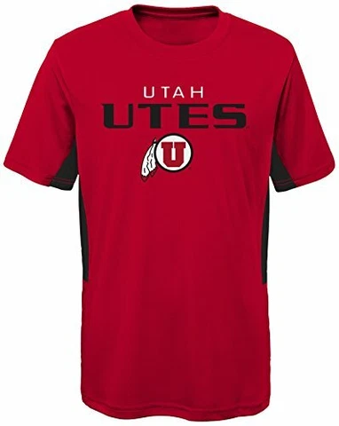 NCAA by Outerstuff NCAA Utah Utes Youth Boys "Mainframe: Short Sleeve Perform Cover